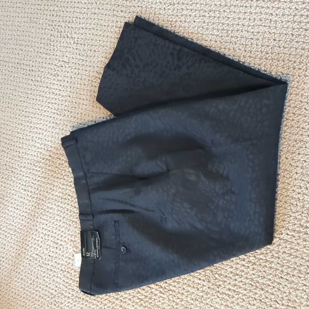 Banana Republic Black Avery Pant NWT